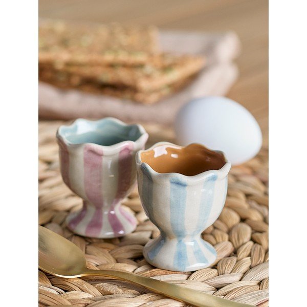 Portauova in gres 2 pz Willa – Bloomingville-image-1