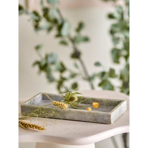 Vassoio decorativo in marmo 25,5x12,5 cm Majsa - Bloomingville-image-1