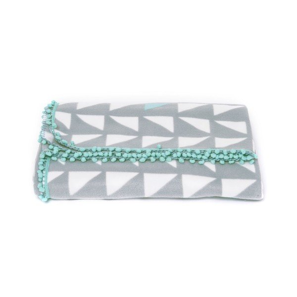 Deka Triangles Grey, 180x150 cm