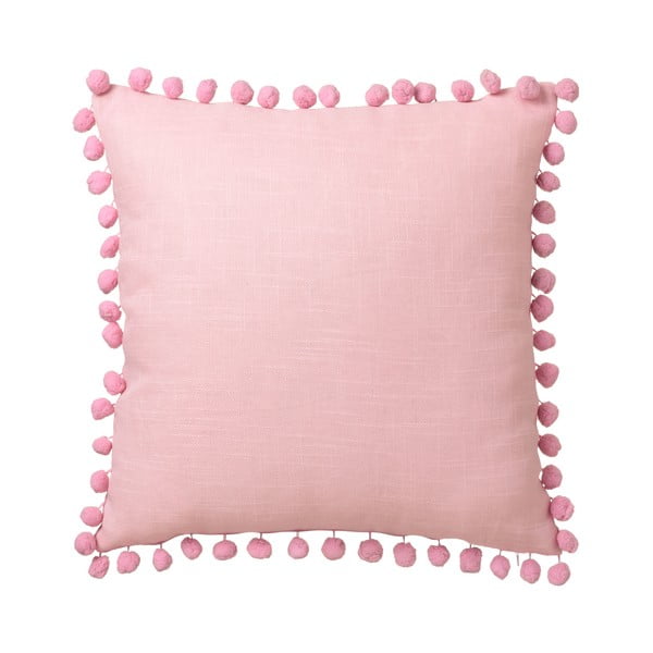 Cuscino rosa Unimasa , 45 x 45 cm Pompon - Casa Selección