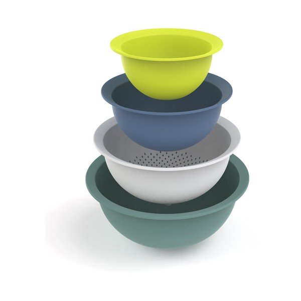 Ciotole e scolapasta in set 4 pz ø 30 cm Caruba – Rotho-image-2