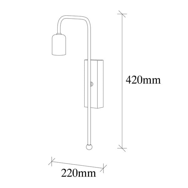 Lampada da parete dorata Pahoma – Opviq lights-image-2