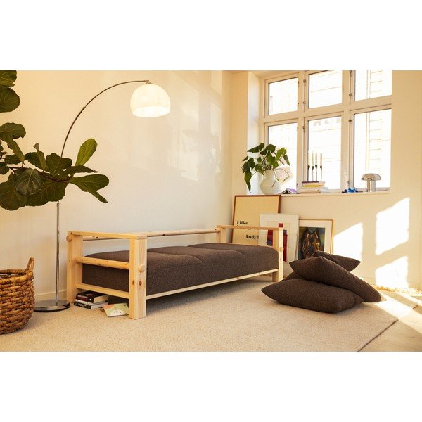 Divano grigio chiaro 225 cm Bare – Karup-image-1
