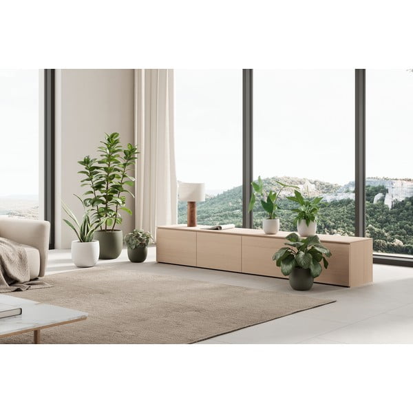 Vaso in ceramica fatto a mano ø 16 cm Aura - Artevasi-image-3