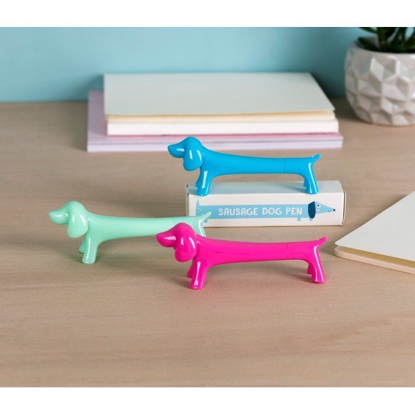 Cane con penna da scrittura rosa - Rex London-image-1