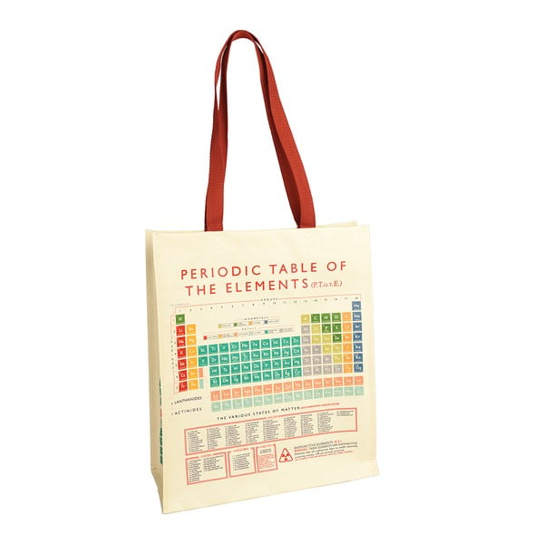 Borsa della spesa in carta riciclata Periodic Table - Rex London-image-2