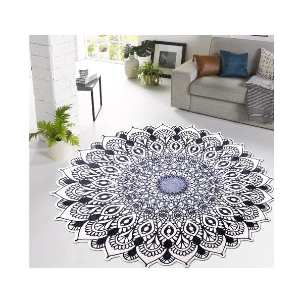 Tappeto Hargo, ⌀ 80 cm - Vitaus-image-1