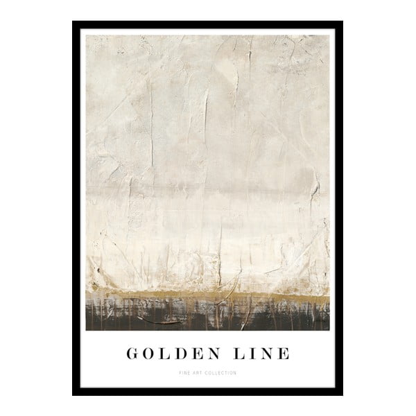 Poster in cornice 52x72 cm Golden Line - Malerifabrikken