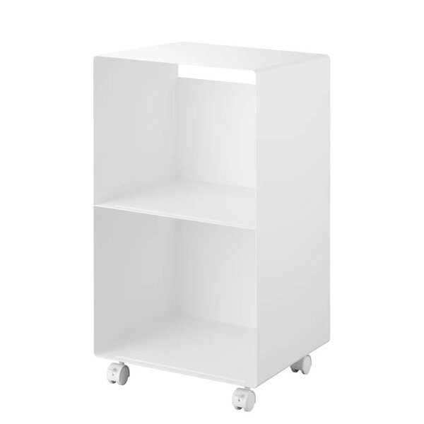 Carrello portaoggetti bianco in metallo 40x73x38 cm Tower – YAMAZAKI