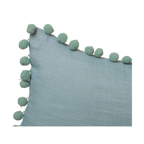 Cuscino verde , 50 x 30 cm Pompon - Casa Selección-image-2