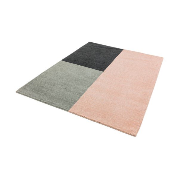 Tappeto rosa e grigio , 200 x 300 cm Blox - Asiatic Carpets-image-2
