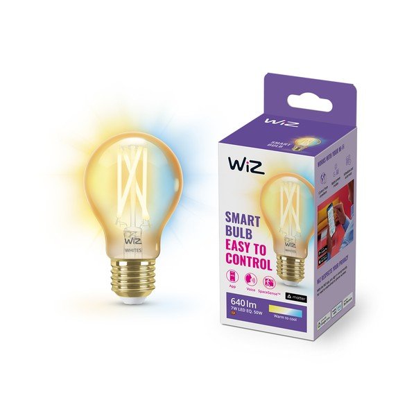 Lampadina smart con filamenti con presa E27, 7 W – WiZ-image-2