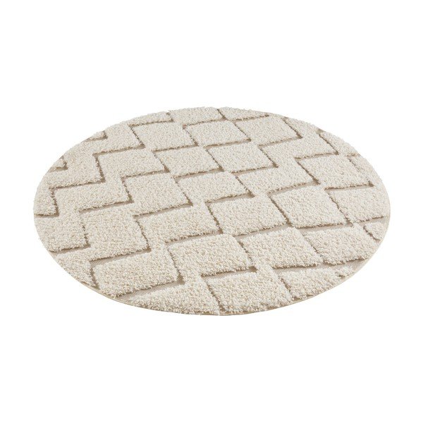 Tappeto crema , ⌀ 160 cm Handira - Mint Rugs-image-2