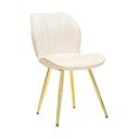 Sedie da pranzo in set color crema 2 pz Paris – Mauro Ferretti