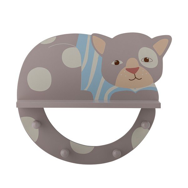 Appendiabiti per bambini grigio da parete 36x31 cm Mille – Bloomingville Mini-image-3