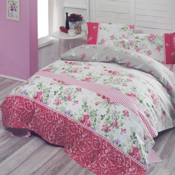 Povlečení Sandra Pink, 200x230 cm