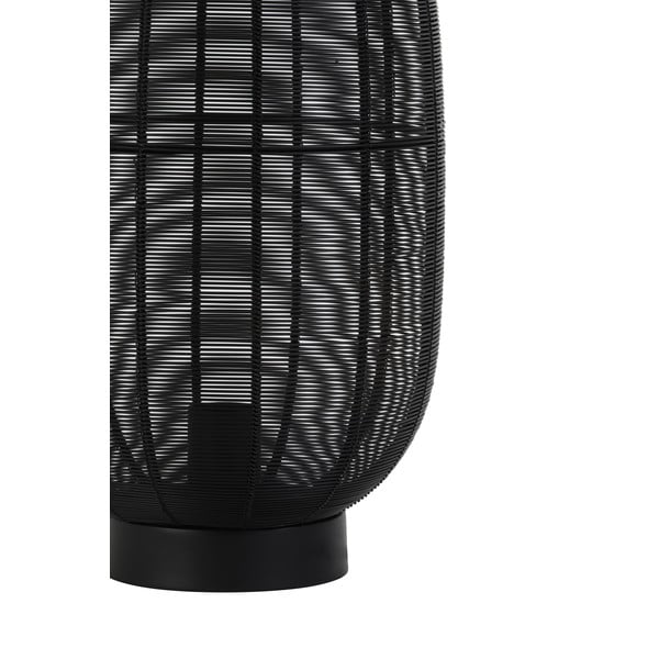 Lampada da tavolo nera (altezza 30 cm) Ophra - Light & Living-image-1