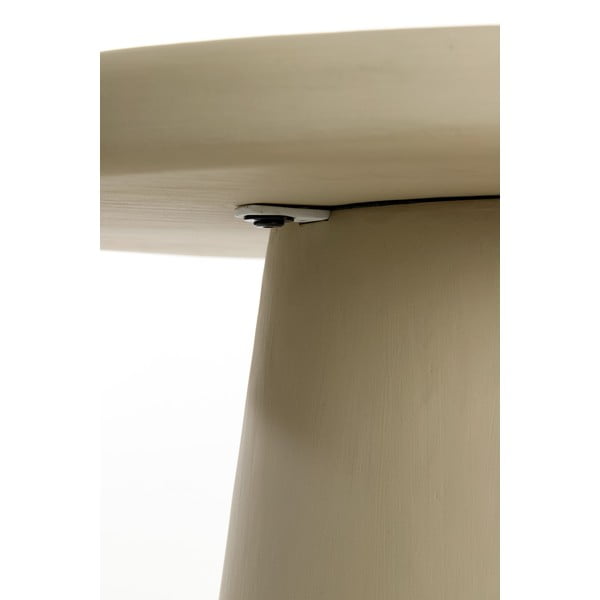 Tavolino rotondo beige ø 70 cm Kulona - Light & Living-image-4