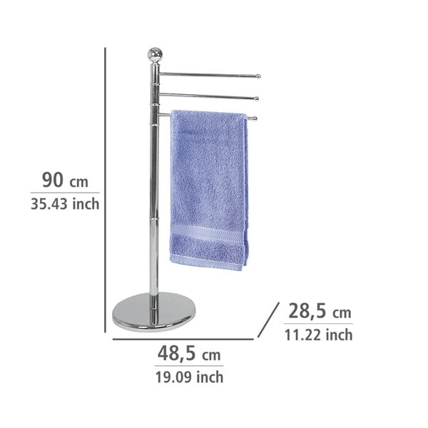 Esclusivo portasciugamani cromato - Wenko-image-3