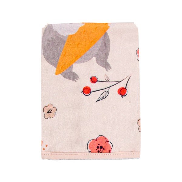Asciugamano per bambini in cotone 50x90 cm Tavsan Ailesi - Foutastic-image-4
