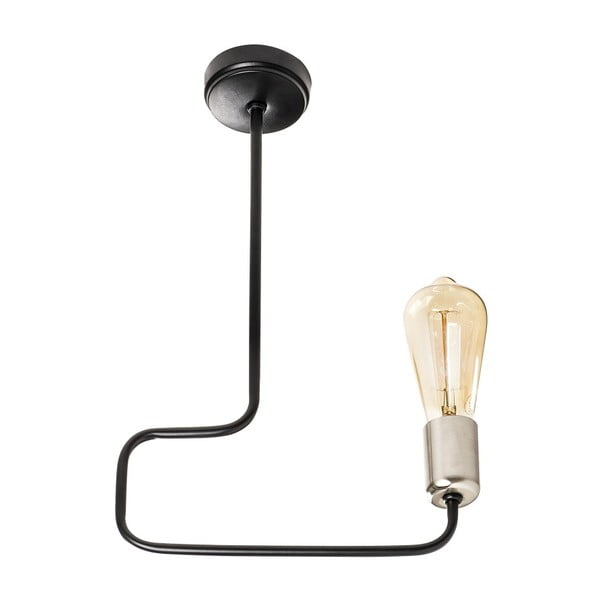 Apparecchio a sospensione in metallo nero Opviq luci Athina - Opviq lights