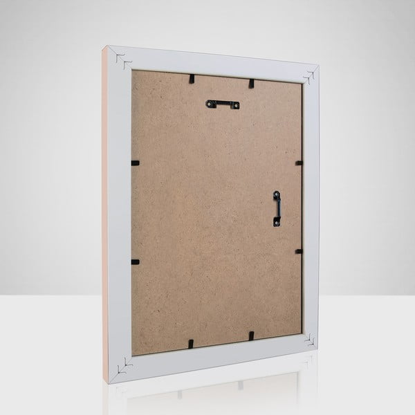 Cornice da parete in plastica rosa chiaro 34x44 cm - knor-image-1