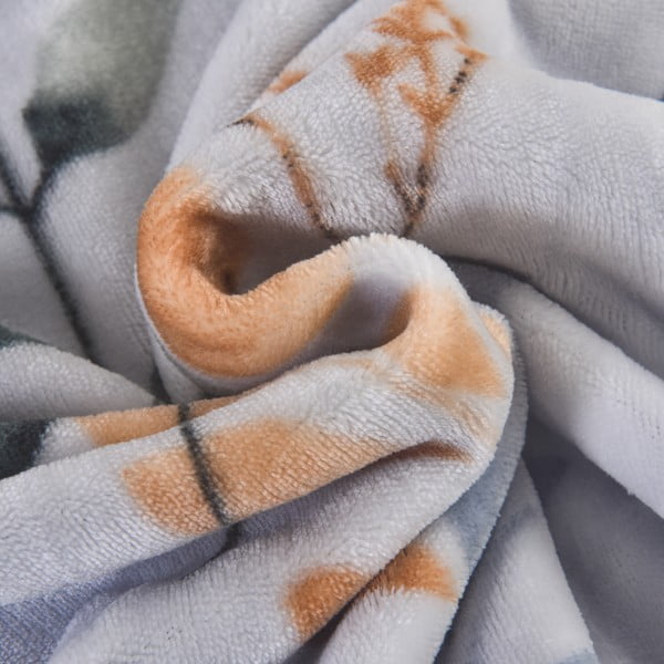 Set copripiumino e federa blu polveroso in micropile per letto singolo 140x200 cm Greta – My House-image-1