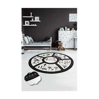 Tappeto per bambini , ⌀ 140 cm Black City - Conceptum Hypnose