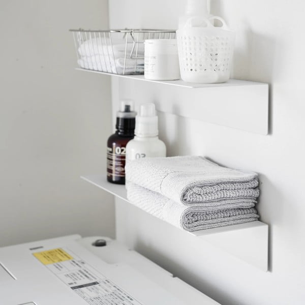 Mensola in metallo bianca 50 cm - YAMAZAKI-image-2
