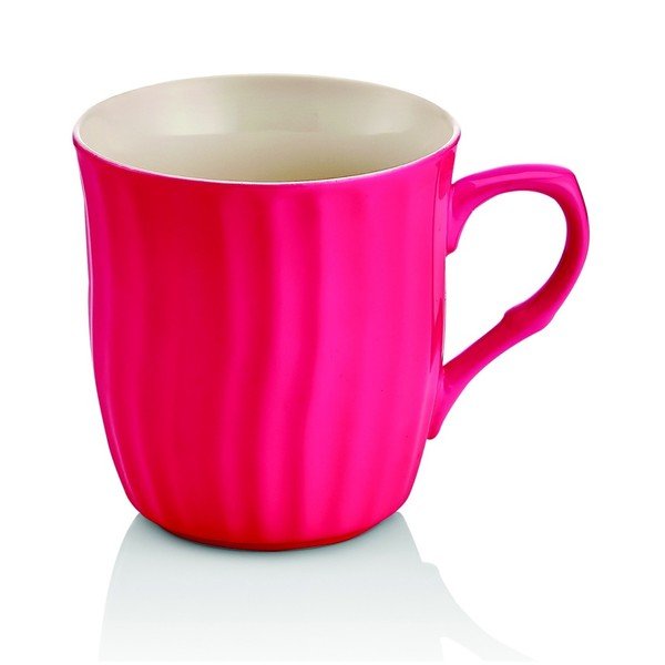 Tazza Efrasia in porcellana rosa scuro - Noble Life