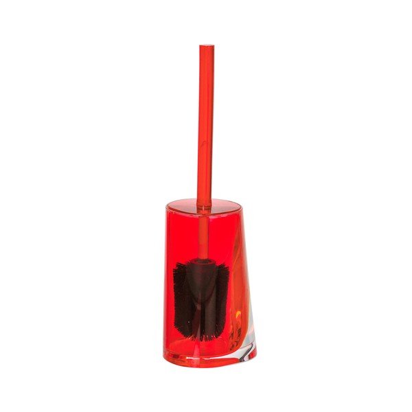 Červený toaletní kartáč Wenko Paradise Red