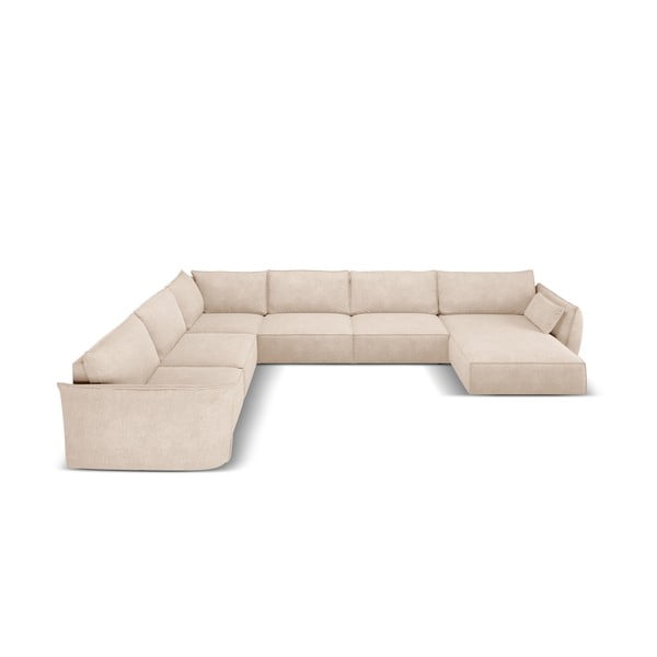 Divano angolare beige (angolo sinistro) Vanda - Mazzini Sofas