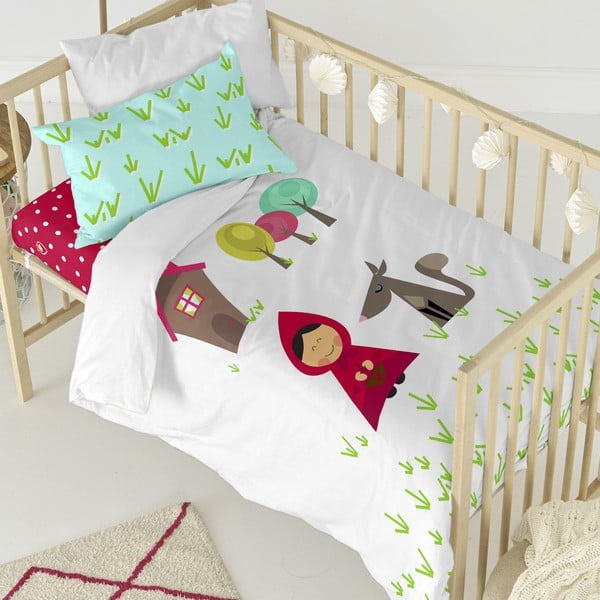Biancheria da letto per bambini in cotone per letto singolo , 115 x 145 cm Grandma - Mr. Fox-image-3