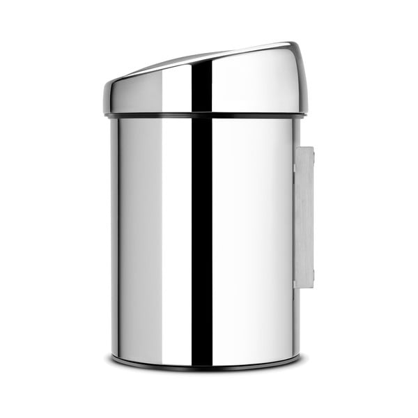 Bidone touch in acciaio color argento lucido 3 l Touch Bin - Brabantia