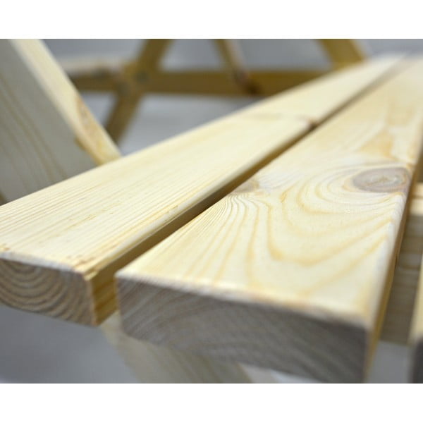 Set da pranzo da giardino in legno di pino per 4 persone Piknik - Rojaplast-image-4