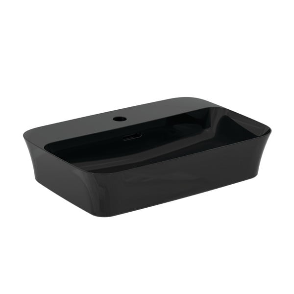 Lavabo in ceramica nera lucida 55x38 cm Ipalyss - Ideal Standard