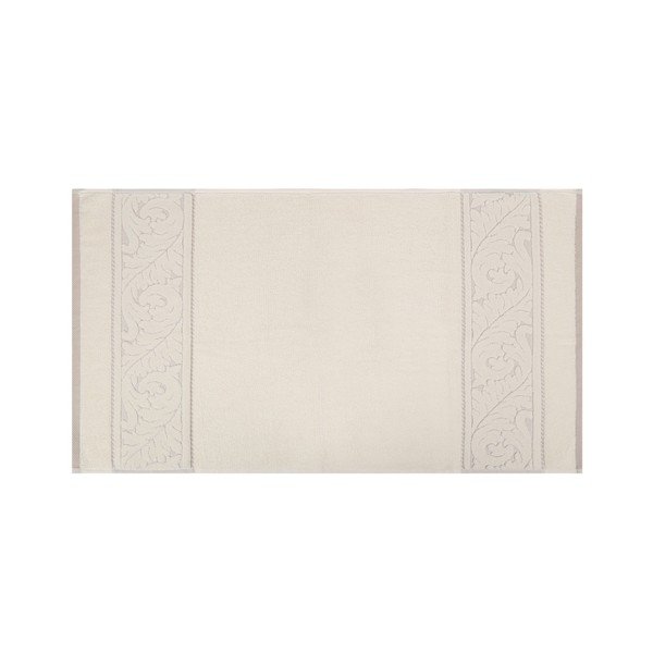 Set di 2 asciugamani in cotone beige , 50 x 90 cm Sultan - Foutastic-image-1