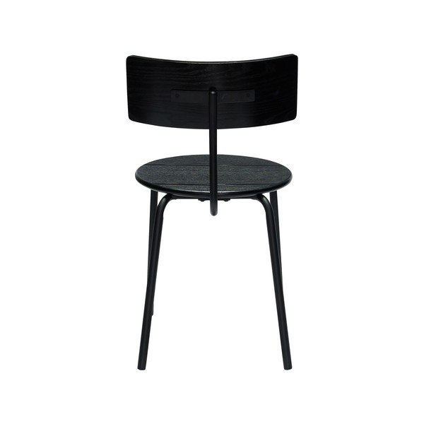 Sedie da pranzo nere in set di 4 Koi - Hübsch-image-3