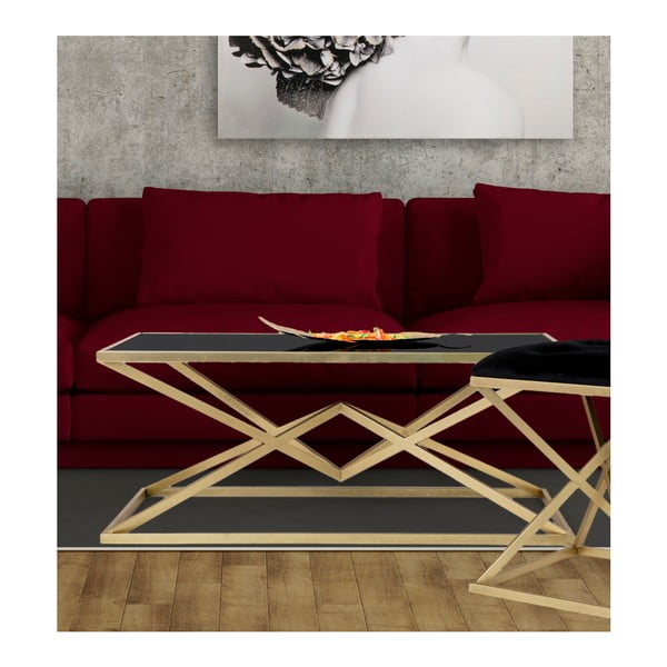 Tavolo da conferenza con piano in vetro nero , 110 x 60 cm Piramid - Mauro Ferretti-image-3