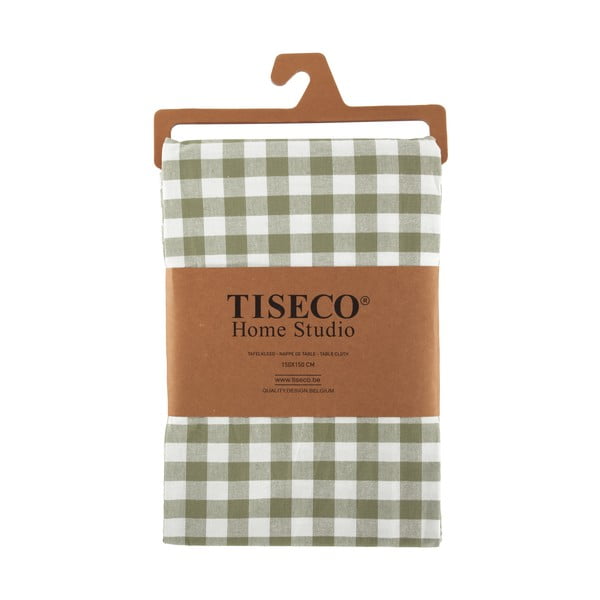 Tovaglia in cotone 150x150 cm Gingham – Tiseco Home Studio-image-2