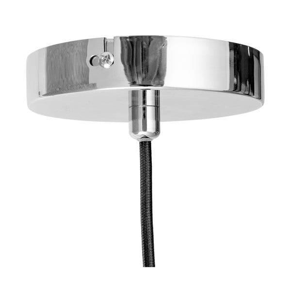 Lampadario grigio con paralume in vetro ø 22 cm Adar – Bloomingville-image-2