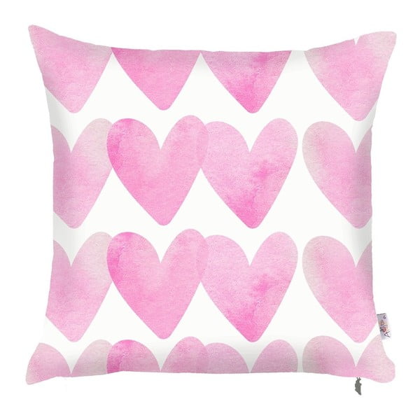 Federa rosa Mike & Co. NEW YORK Corazones, 43 x 43 cm - Mike & Co. NEW YORK