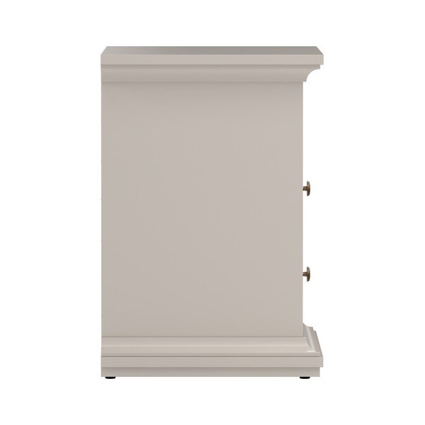 Comodino color crema Paris – Tvilum-image-4