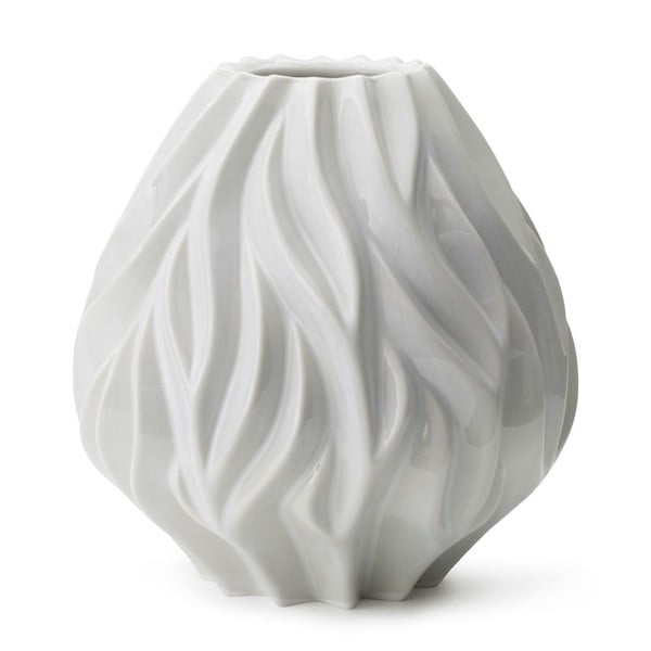 Vaso in porcellana bianca Flame - Morsø