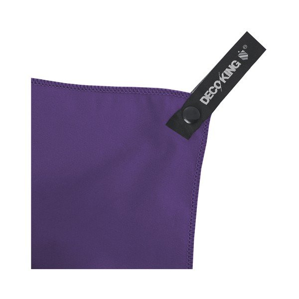 Asciugamano viola ad asciugatura rapida EKEA, 80 x 160 cm Ekea - DecoKing-image-2