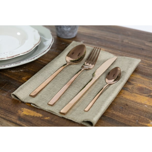 Posate in acciaio color rame 24 pezzi Lexington - VDE Tivoli 1996-image-2