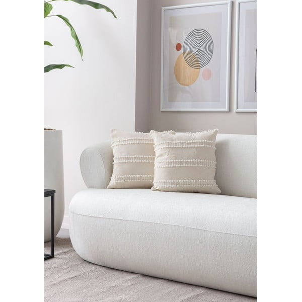 Federe decorative in set 2 pz 43x43 cm Tuffet – Mioli Decor-image-1