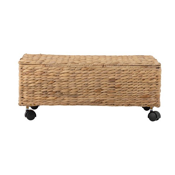 Scatola per bambini in giacinto d'acqua di colore naturale 63x40x26 cm Nelas - Bloomingville Mini-image-3