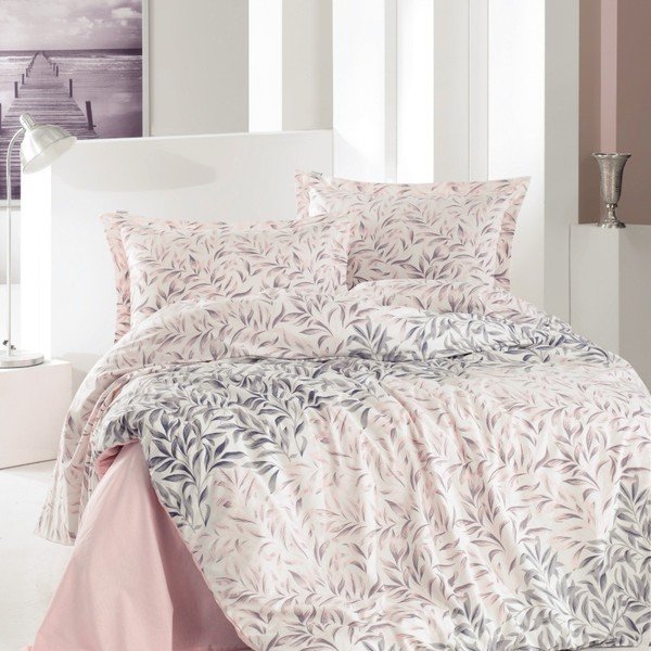 Biancheria da letto singola in cotone con lenzuolo Cabot, 160 x 220 cm - Unknown