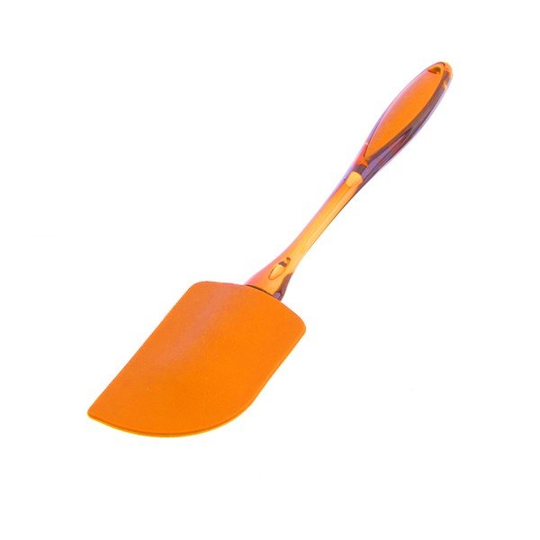 Oranžová silikonová stěrka Orion Baker, 29,5 cm